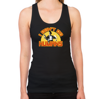 Load image into Gallery viewer, Ace Ventura I Don't Do Humans Women's Racerback Tank
