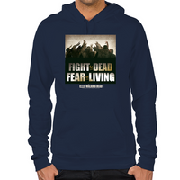 Load image into Gallery viewer, Fight the Dead, Fear the Living Hoodie
