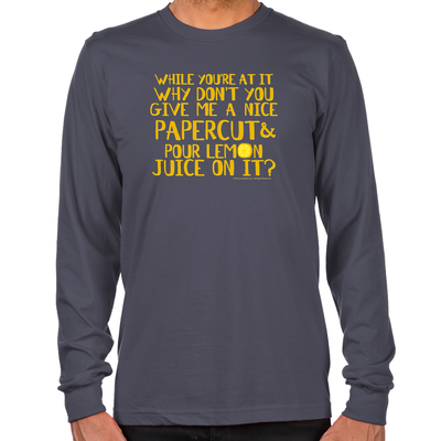 Lemon Juice Long Sleeve T-Shirt