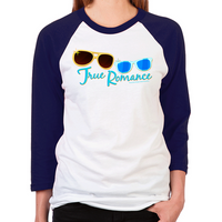 Load image into Gallery viewer, Retro Sunglasses Women's Baseball T-Shirt
