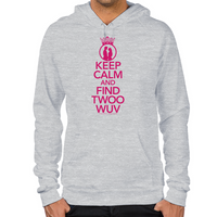 Load image into Gallery viewer, Keep Calm and Find Twoo Wuv Hoodie
