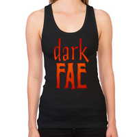 Load image into Gallery viewer, Lost Girl Dark Fae Women's Racerback Tank
