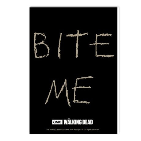 Bite Me Postcards (package Of 10)