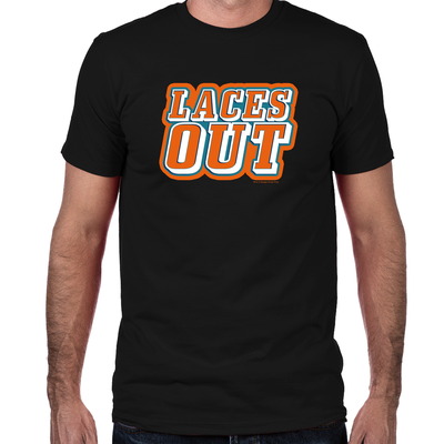 Ace Ventura Laces Out Fitted T-Shirt