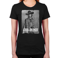 Load image into Gallery viewer, Carl Silver Portrait Women&#39;s T-Shirt
