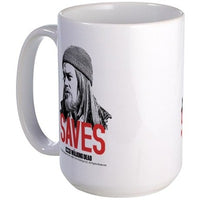 Load image into Gallery viewer, Jesus Saves Large Mug
