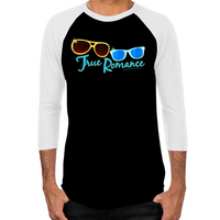 Load image into Gallery viewer, Retro Sunglasses Men's Baseball T-Shirt
