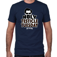 Load image into Gallery viewer, Holy Testicle Tuesday Fitted T-Shirt
