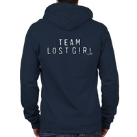 Load image into Gallery viewer, Team Lost Girl Zip Hoodie

