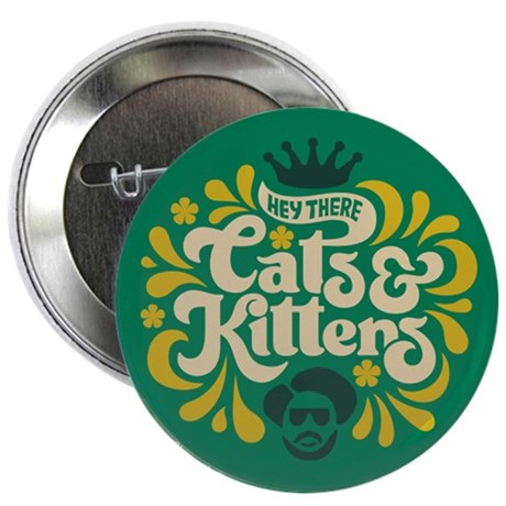 Cats and Kittens Button