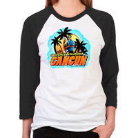 Load image into Gallery viewer, True Romance Cancun Women's Baseball T-Shirt

