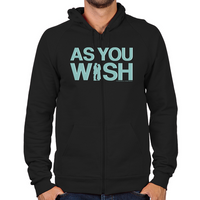 Load image into Gallery viewer, As You Wish Zip Hoodie
