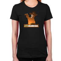Load image into Gallery viewer, Rick Grimes Sheriff Women&#39;s Fitted T-Shirt
