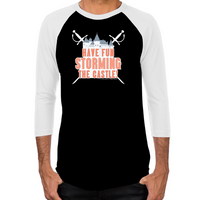 Load image into Gallery viewer, Storming the Castle Men's Baseball T-Shirt
