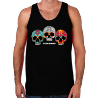 Load image into Gallery viewer, Three Skulls Men's Tank

