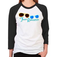 Load image into Gallery viewer, Retro Sunglasses Women's Baseball T-Shirt
