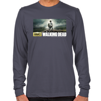 Load image into Gallery viewer, Carl and Rick Grimes Don&#39;t Look Back Long Sleeve T-Shirt
