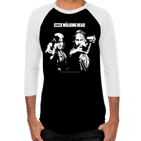 Load image into Gallery viewer, Walking Dead Saints Baseball T-Shirt
