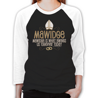 Load image into Gallery viewer, Mawidge Wedding Unisex Baseball T-Shirt
