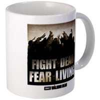 Load image into Gallery viewer, Fight the Dead, Fear the Living Mug
