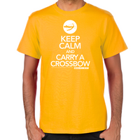 Load image into Gallery viewer, Keep Calm Carry a Crossbow T-Shirt
