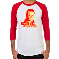 Load image into Gallery viewer, You’re a Cantaloupe Men's Baseball T-Shirt
