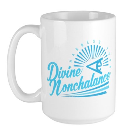 Divine Nonchalance Large Mug