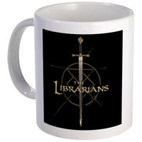 Load image into Gallery viewer, The Librarians Excalibur Mug
