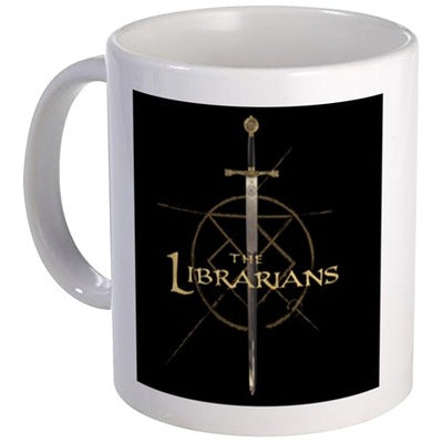 The Librarians Excalibur Mug