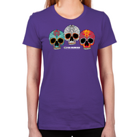 Load image into Gallery viewer, Three Skulls Women's T-Shirt
