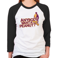 Load image into Gallery viewer, Anybody Want A Peanut? Unisex Baseball T-Shirt
