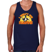 Load image into Gallery viewer, Ace Ventura I Don&#39;t Do Humans Men&#39;s Tanks
