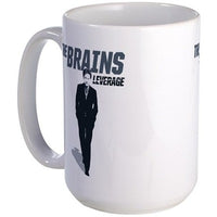 Load image into Gallery viewer, Leverage Brains Large Mug
