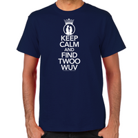 Load image into Gallery viewer, Keep Calm and Find Twoo Wuv Men&#39;s T-Shirt
