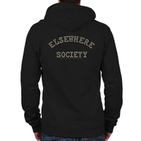 Load image into Gallery viewer, Elsewhere Society Zip Hoodie
