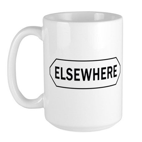 Elsewhere Large Mug