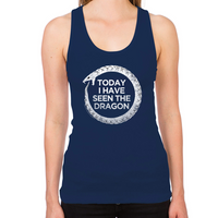 Load image into Gallery viewer, Ouroboros Dragon Women&#39;s Racerback Tank
