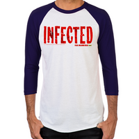 Load image into Gallery viewer, FTWD Infected Men's Baseball T-Shirt

