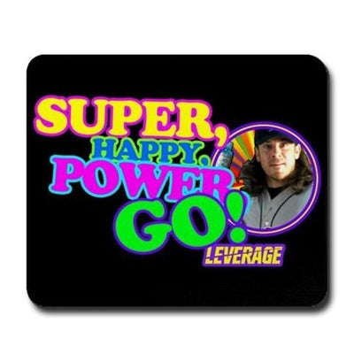 Super Happy Power Go Mousepad