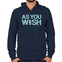 Load image into Gallery viewer, As You Wish Zip Hoodie
