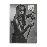 Load image into Gallery viewer, Michonne Silver Portrait Magnet
