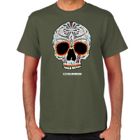 Load image into Gallery viewer, Day of the Dead Skull T-Shirt
