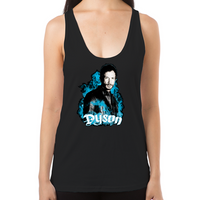 Load image into Gallery viewer, Lost Girl Dyson the Wolf Racerback Tank Top
