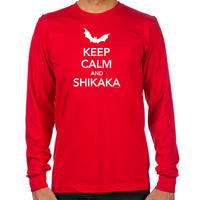 Load image into Gallery viewer, Ace Ventura Keep Calm Shikaka Long Sleeve T-Shirt
