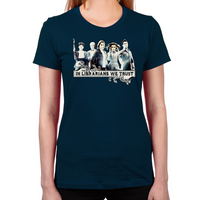 Load image into Gallery viewer, In The Librarians We Trust Women's T-Shirt
