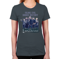 Load image into Gallery viewer, Filing Evil Under History Women's T-Shirt

