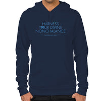 Load image into Gallery viewer, Harness Your Divine Nonchalance Hoodie
