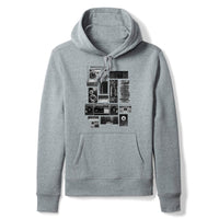 Load image into Gallery viewer, Speakers Grey Hoodie
