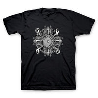 Load image into Gallery viewer, Wheels Black T-Shirt
