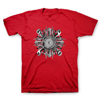 Load image into Gallery viewer, Wheels Red T-Shirt
